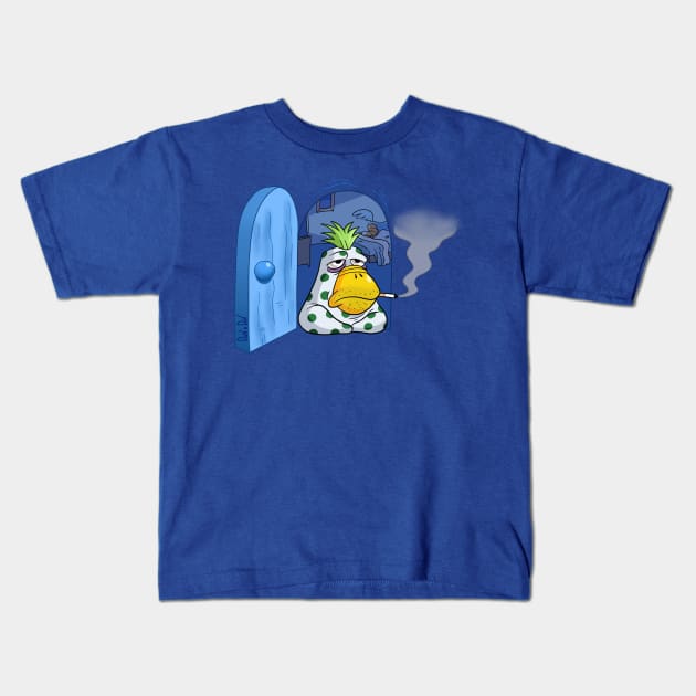 Dodo Depresso Kids T-Shirt by DaneDav